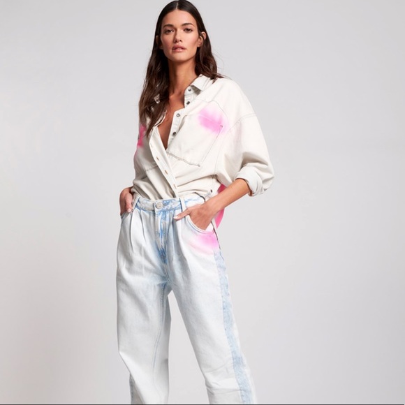 Smile on denim daria shirt Clearance